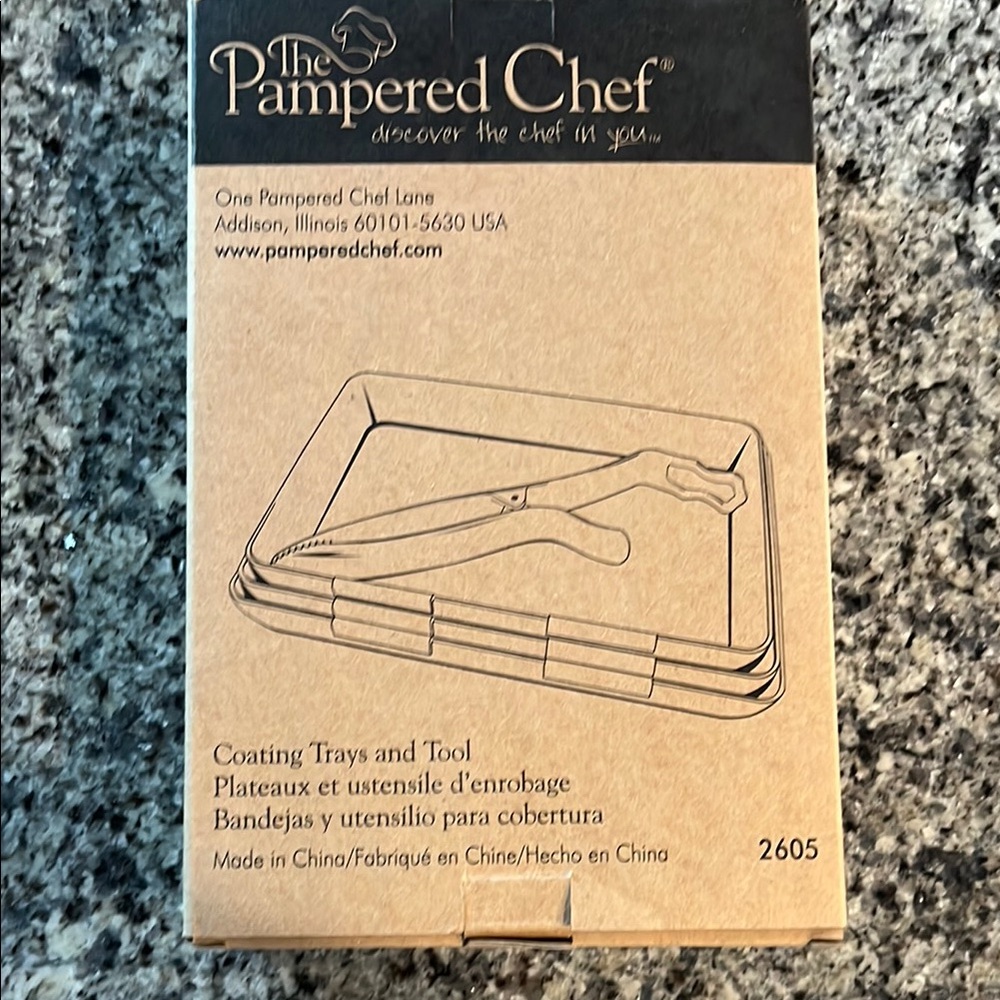 Pampered Chef Coating Trays and Tool BRAND NEW!!!!